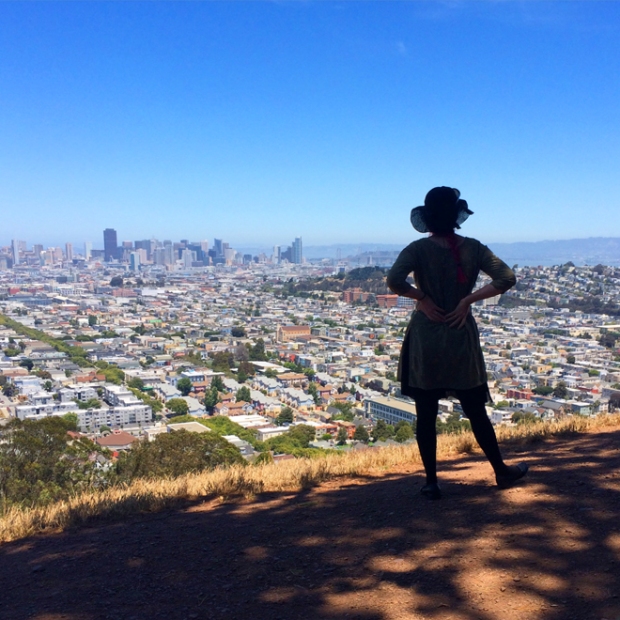 View from the top of Bernal Heights